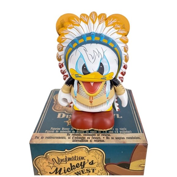 Disney Store Mickey’s Wild West Donald Duck Vinylmation 3” Figure - Picture 1 of 5